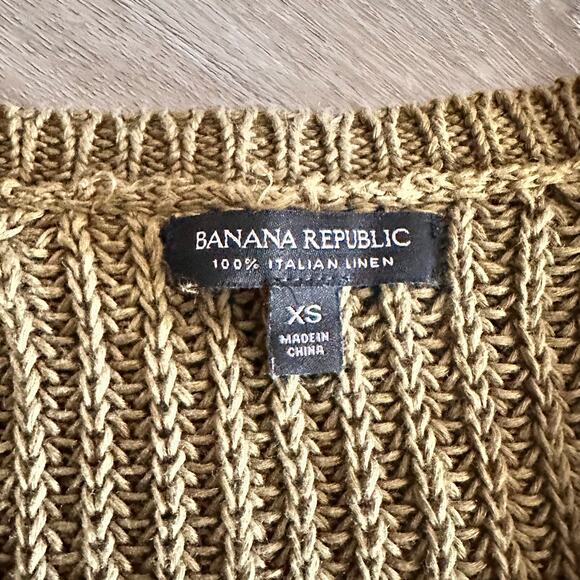 Banana Republic Sweater Army Green Size XS Knit - Picture 2 of 4